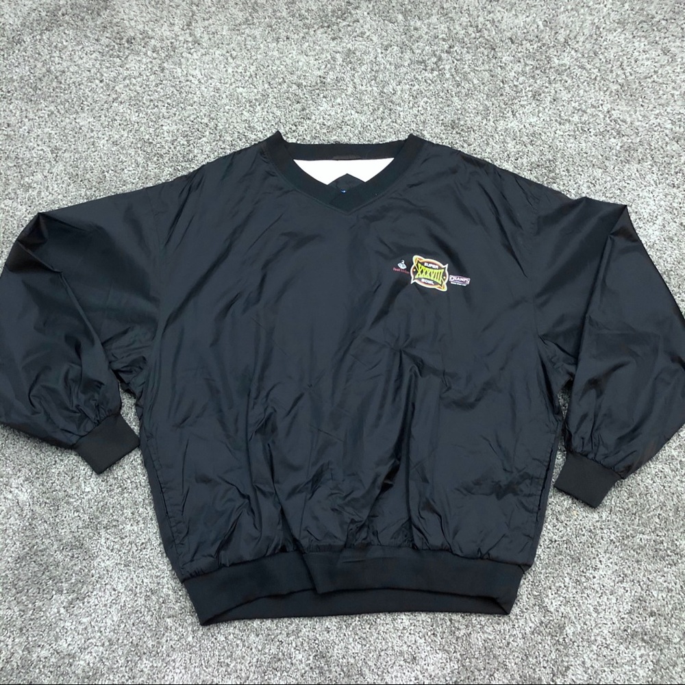 2004 Super Bowl 38 Pullover Windbreaker Size XL - Picture 3 of 8